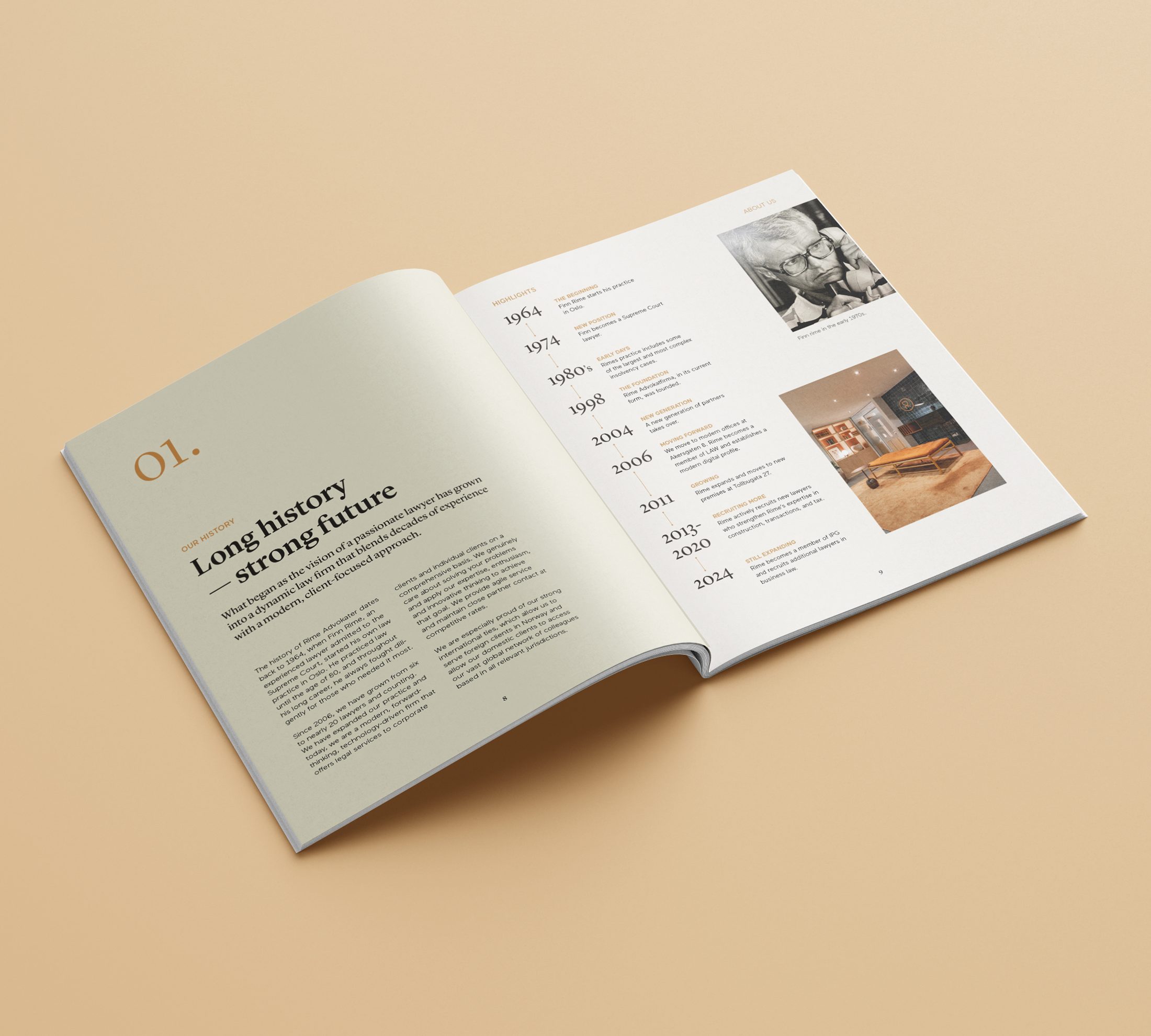 Presentasjonsbrosjyre Rime Advokater – bilde 5