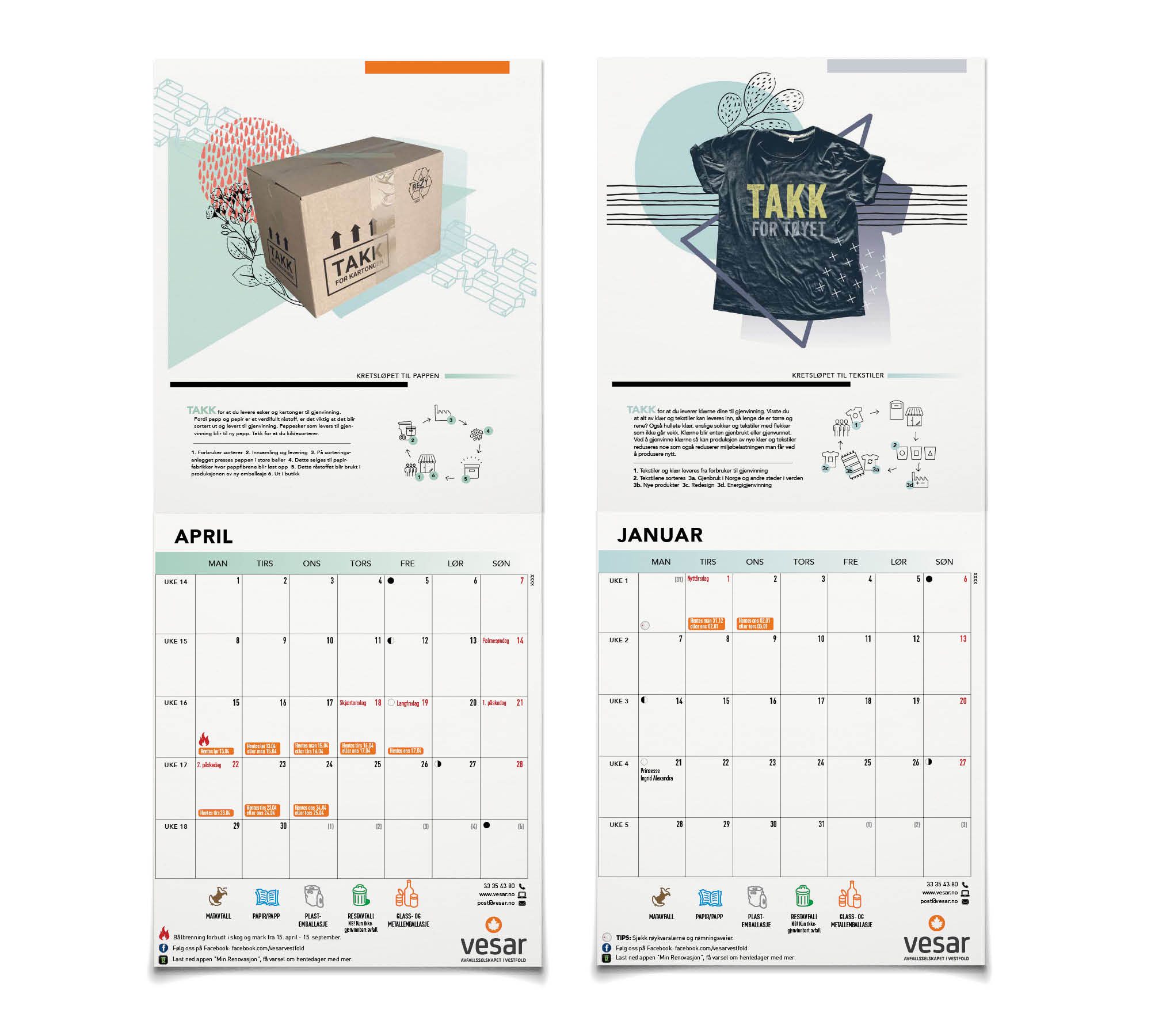 Vesar kildesorteringskalender 2019 – bilde 2